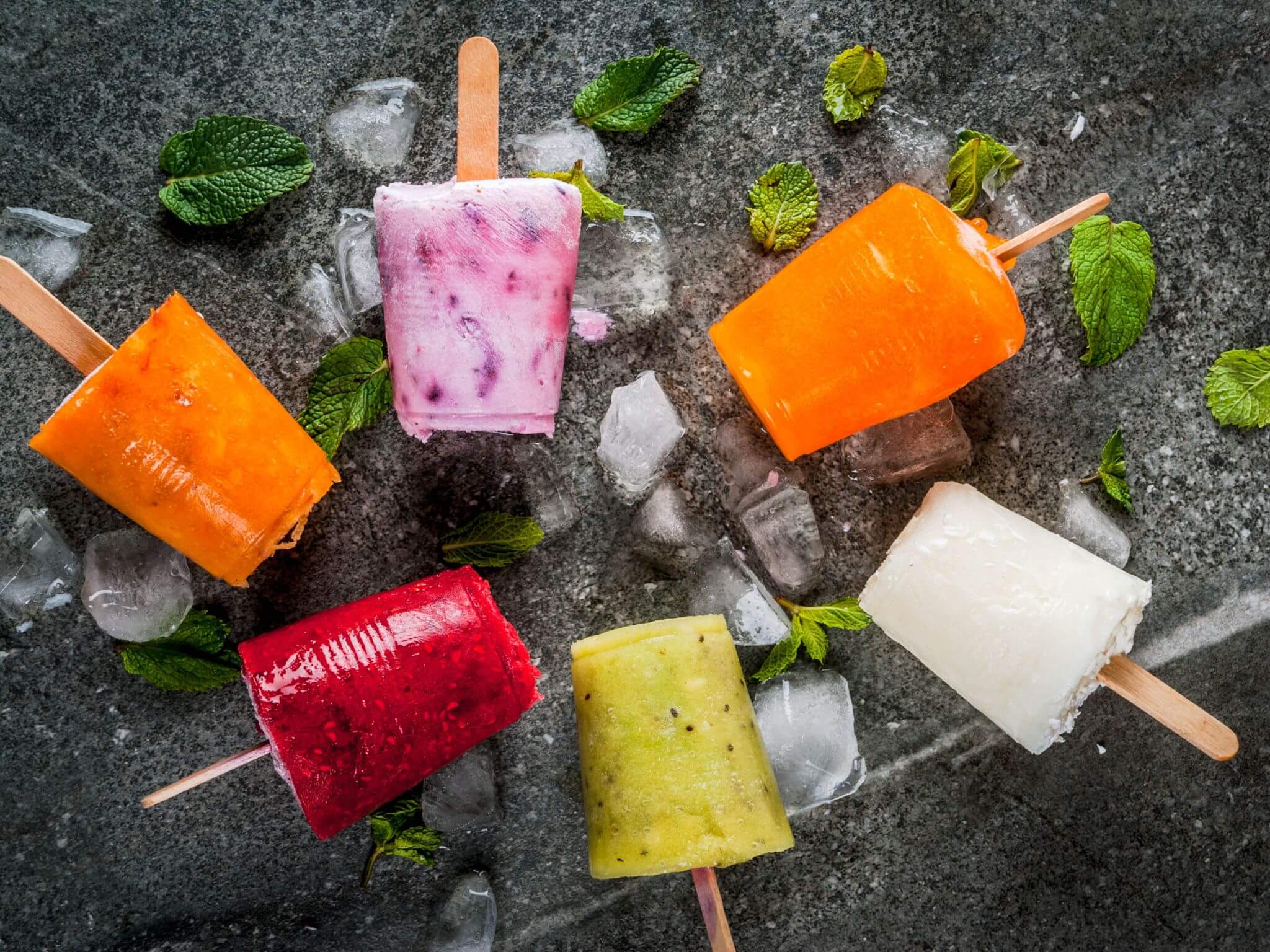 Refreshing juice and smoothie popsicle recipes