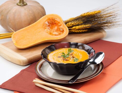 Harvest-inspired pumpkin soup