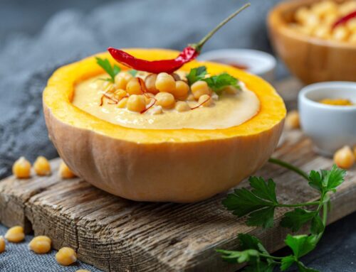 Roasted Butternut Pumpkin and Chickpea Curry